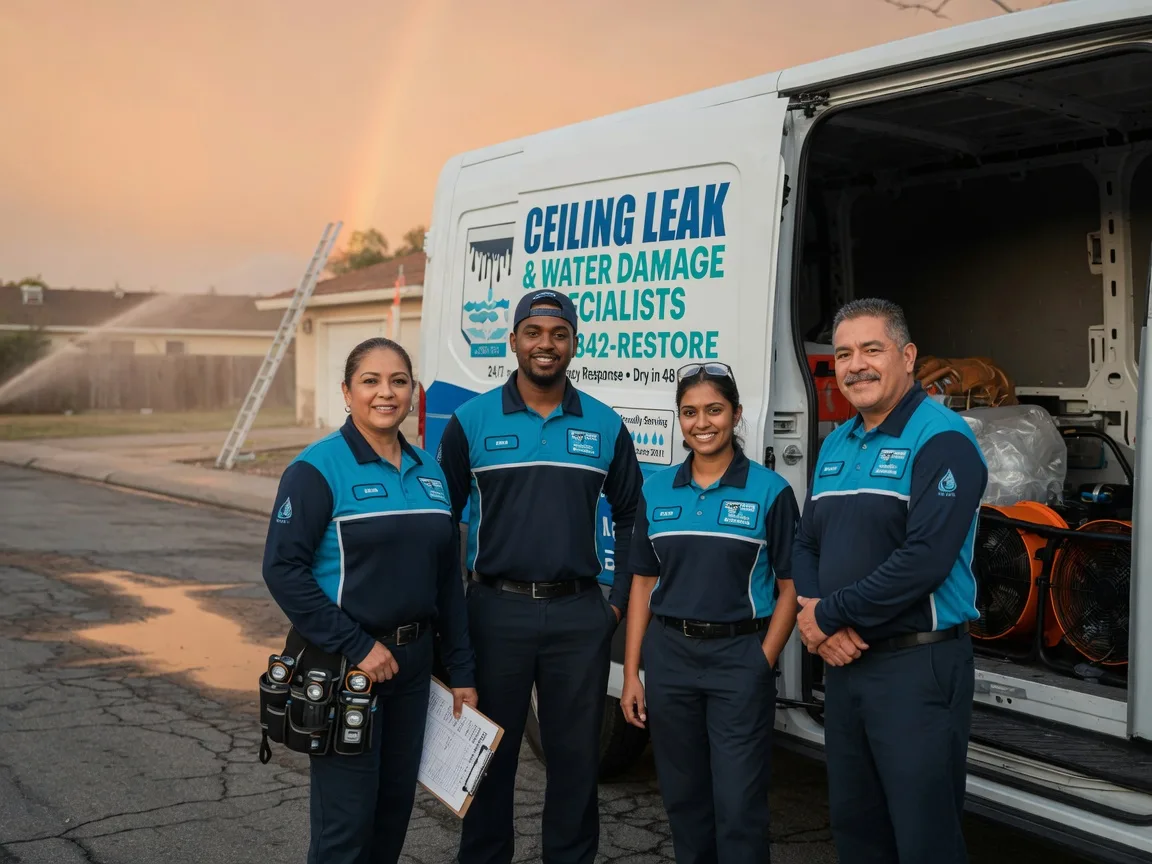 Ceiling Leak Cleanup company in Sherman, IL